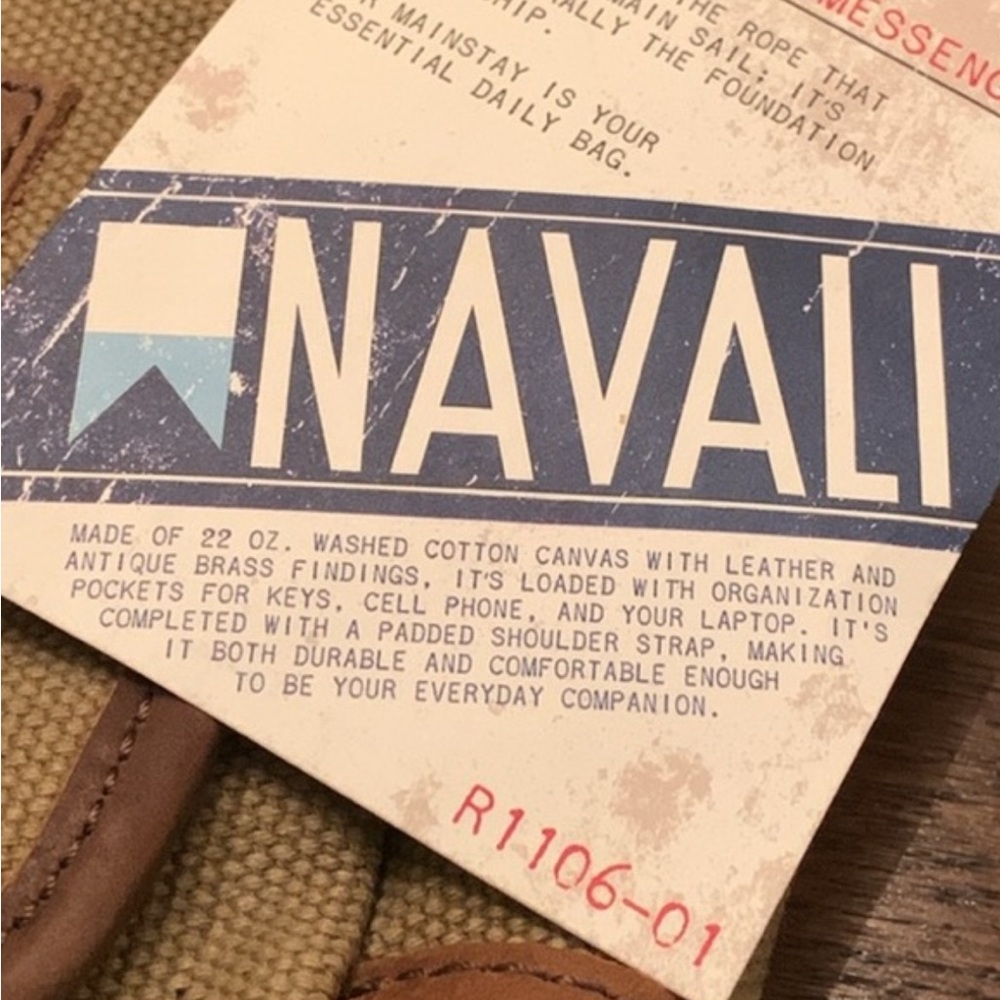 Navali rustic messenger bag - Picture 14 of 14